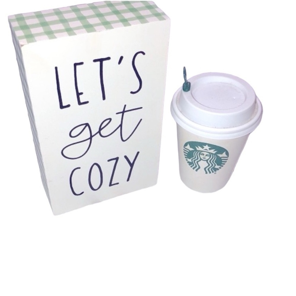 Let’s get cozy small sign